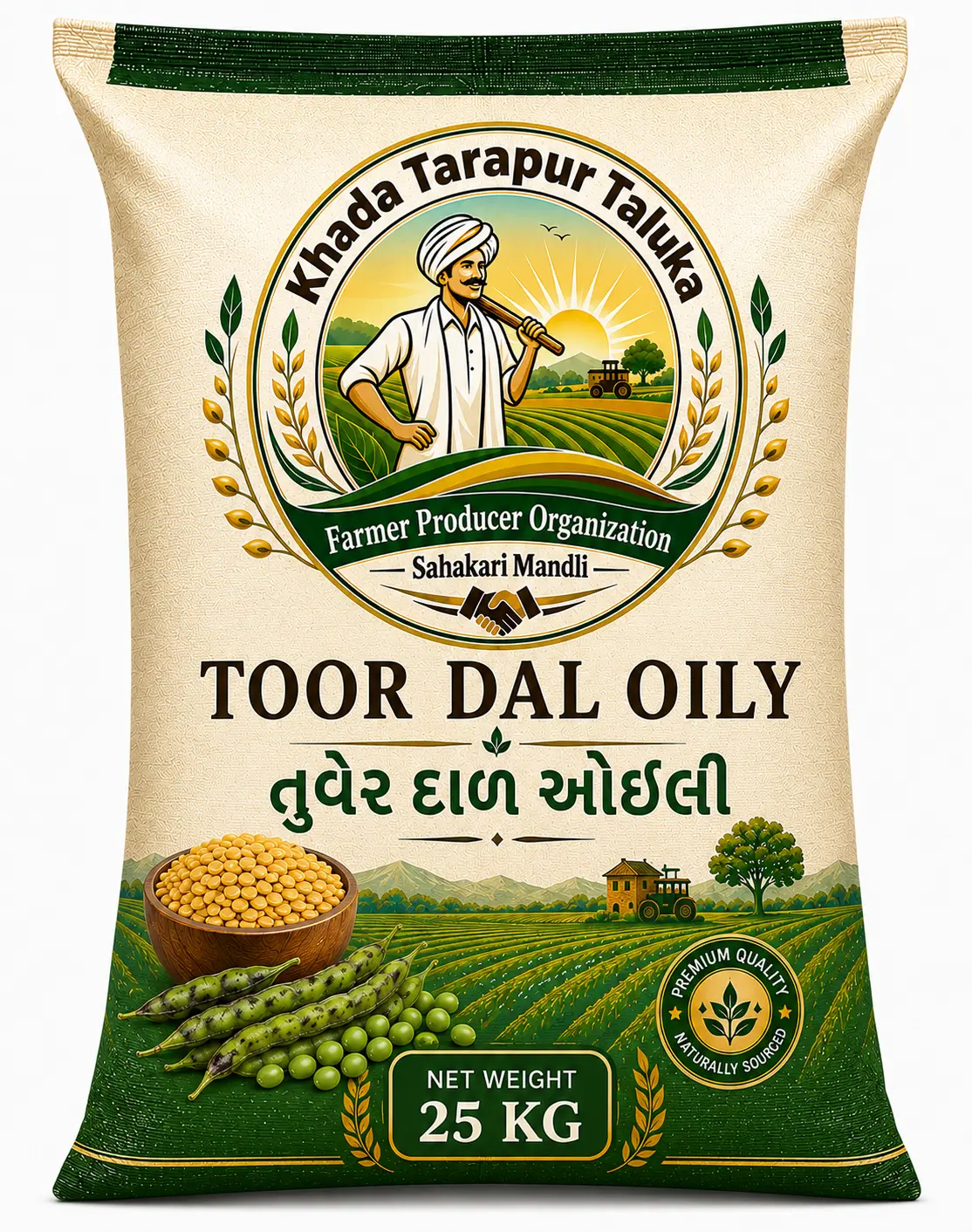 Toor Dal Oily